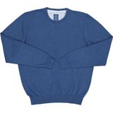 Redmond - Casual Trui - Donkerblauw - Lange Mouw - Ronde Hals - 100% Katoen