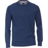 Redmond - Casual Trui - Donkerblauw - Lange Mouw - Ronde Hals - 100% Katoen