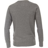 Redmond heren trui katoen - O-hals - grijs