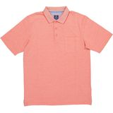 Redmond regular fit poloshirt - oranje melange