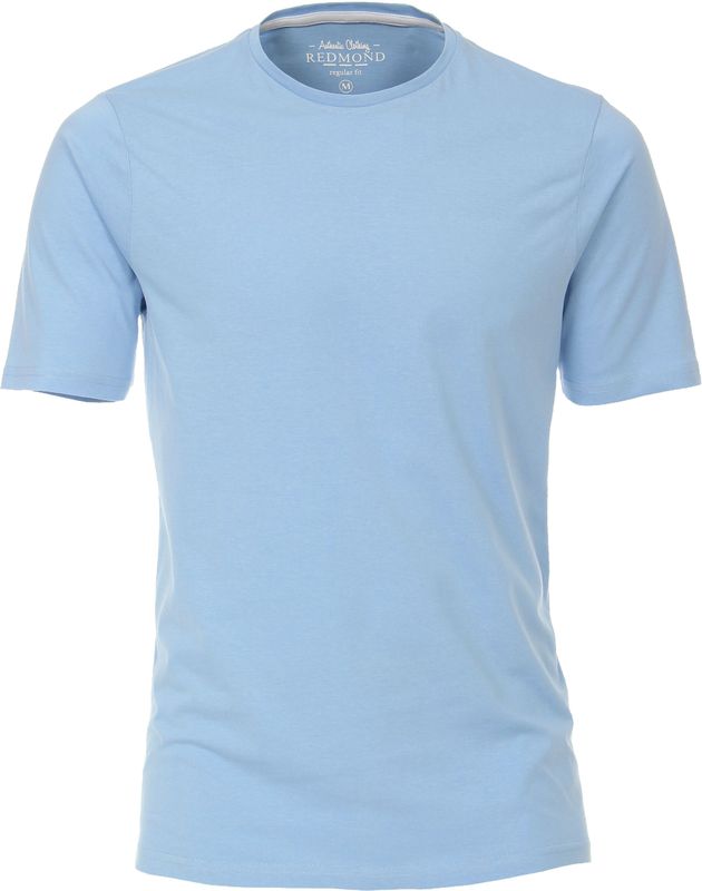 Redmond - T-shirt - Blauw - Regular Fit - Korte Mouw - O-hals