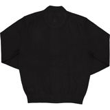 Redmond heren vest katoen - met rits - zwart