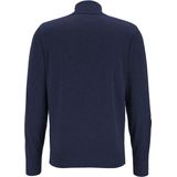 Redmond heren coltrui katoen - marine blauw