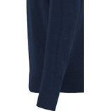 Redmond heren coltrui katoen - marine blauw