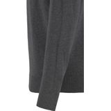 Redmond heren coltrui katoen - antraciet grijs