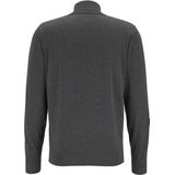 Redmond heren coltrui katoen - antraciet grijs