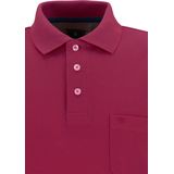 Redmond regular fit poloshirt - fuchsia roze