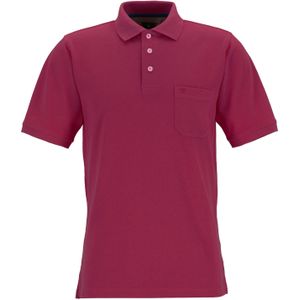 Redmond regular fit poloshirt - fuchsia roze