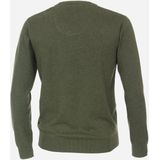 Redmond - Heren Trui - Groen - Katoen - V-hals