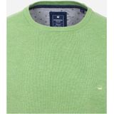 Redmond - Heren Trui - Groen - 100% Katoen - Licht Getailleerd