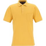 Redmond regular fit poloshirt - geel