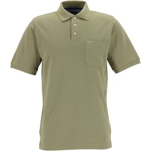 Redmond regular fit poloshirt - olijfgroen