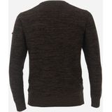 Redmond - Heren Trui - Bruin - O-hals - Katoen