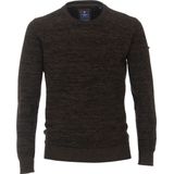 Redmond - Heren Trui - Bruin - O-hals - Katoen