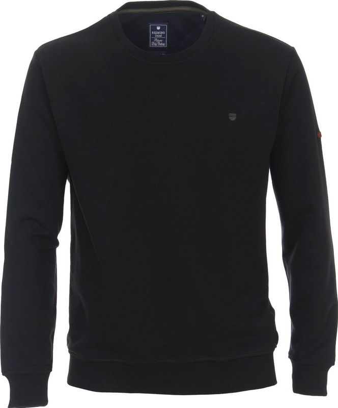 Redmond - Heren Sweatshirt - Grijs - Katoenmengsel - O-hals