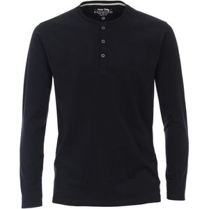 Redmond - Casual T-shirt - Korte Knoopsluiting - Katoen - Regular Fit