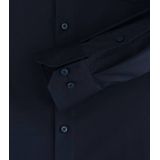 Redmond - Comfort Fit Overhemd - Blauw - Popeline - Strijkvriendelijk