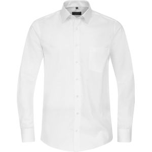 Redmond - Modern Fit - Overhemd - Wit - Strijkvriendelijk