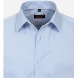 Redmond modern fit overhemd - popeline - blauw - Strijkvriendelijk - Boordmaat: 37 - 38