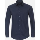 Redmond - Modern Fit - Overhemd - Blauw - Strijkvriendelijk