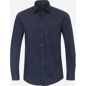 Redmond - Modern Fit - Overhemd - Blauw - Strijkvriendelijk