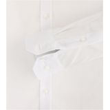 Redmond - Slim Fit - Overhemd - Wit - 100% Katoen - Strijkvriendelijk - Boordmaat: 35 - 36