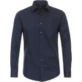Redmond - Slim Fit - Overhemd - Blauw - 100% Katoen - Strijkvriendelijk - Boordmaat: 37 - 38