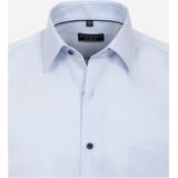 Redmond - Comfort Fit - Overhemd - Blauw - Popeline - Strijkvriendelijk