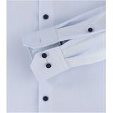 Redmond - Comfort Fit - Overhemd - Blauw - Popeline - Strijkvriendelijk