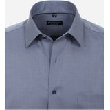 Redmond - Comfort Fit Overhemd - Blauw - Poplin - Lange Mouwen