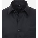 Overhemd - Zwart - 100% Katoen - Kent Kraag - Lange Mouwen
