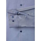 Redmond - Modern Fit - Overhemd - Blauw - Strijkvriendelijk
