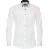 Redmond - Modern Fit - Overhemd - Wit - Strijkvriendelijk