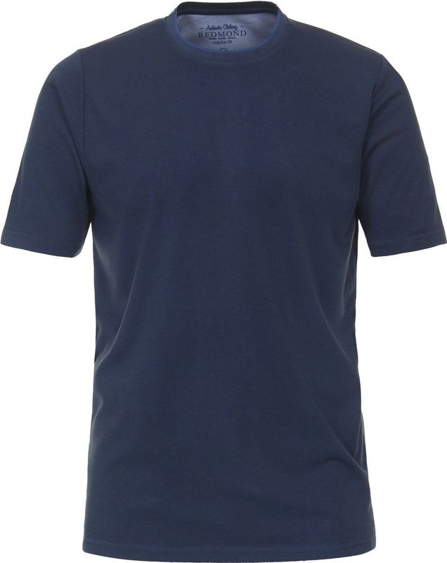 Redmond - Regular Fit T-shirt - Korte Mouw - Blauw - Katoen/Polyester