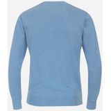 Redmond - Heren Trui - Blauw - O-hals - Katoen
