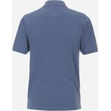 Redmond regular fit heren polo, pique, blauw