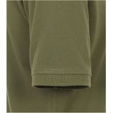 Redmond regular fit heren polo, pique, groen