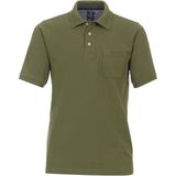 Redmond regular fit heren polo, pique, groen