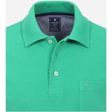 Redmond regular fit heren polo, pique, groen