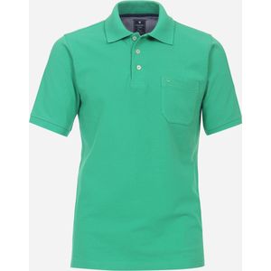 Redmond regular fit heren polo, pique, groen