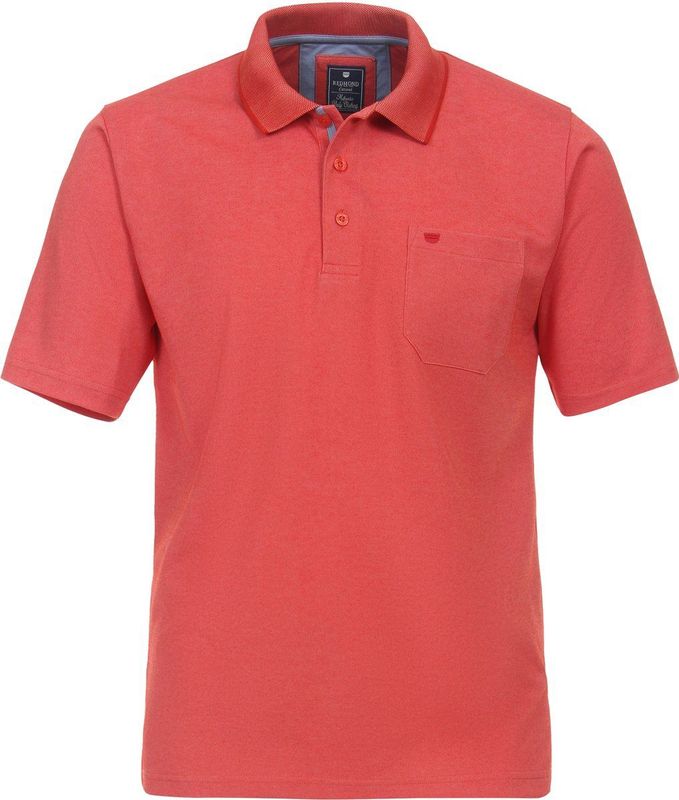 Redmond regular fit heren polo - jersey - rood