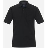 Redmond - Polo - Zwart - Pique - Wijd Model