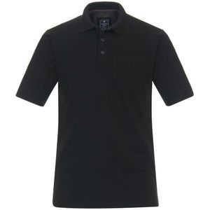 Redmond - Polo - Zwart - Pique - Wijd Model