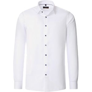 3 voor 99 | Redmond slim fit overhemd, popeline, wit