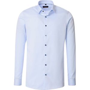 3 voor 99 | Redmond slim fit overhemd, popeline, blauw