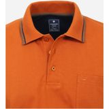 Redmond - Poloshirt - Terracotta - Sweatstof - Middeldik