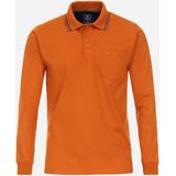 Redmond - Poloshirt - Terracotta - Sweatstof - Middeldik