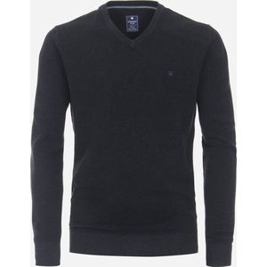 Redmond - Heren Trui - Blauw - Katoen - V-hals