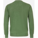 Redmond heren trui katoen - O-hals - groen (middeldik)