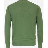 Redmond - Trui - Groen - 100% Katoen - Licht Getailleerd